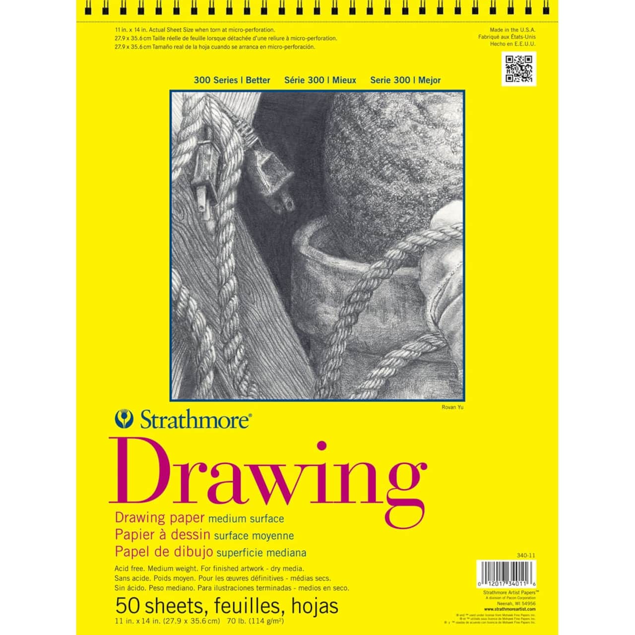 Strathmore® 300 Series Drawing Pad